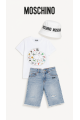 Дънки в светлосин цвят Moschino
