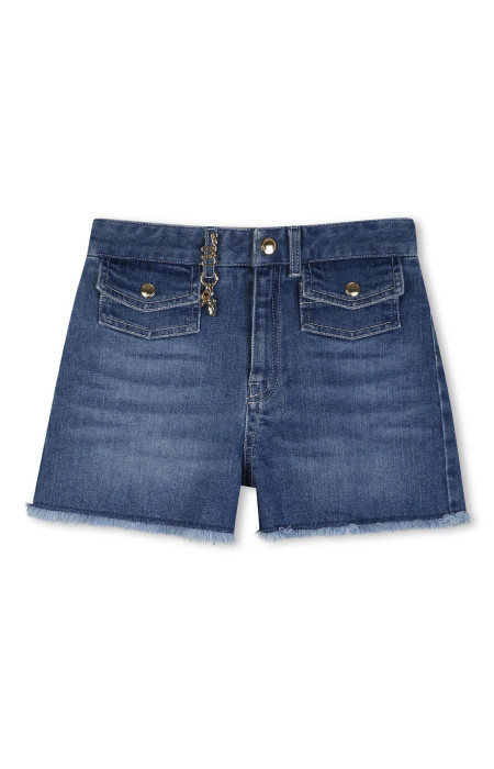 Къси дънки с златен аксцент Chloe