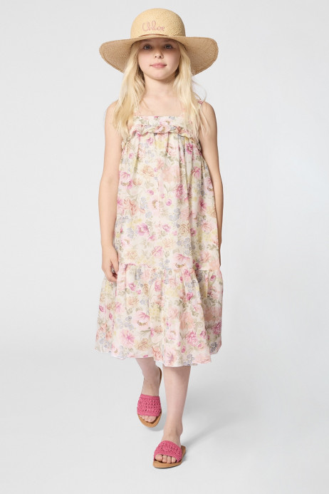 Рокля с цветя Chloe 