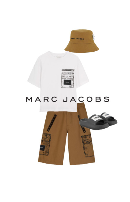 Къс панталон кафе Marc Jacobs 