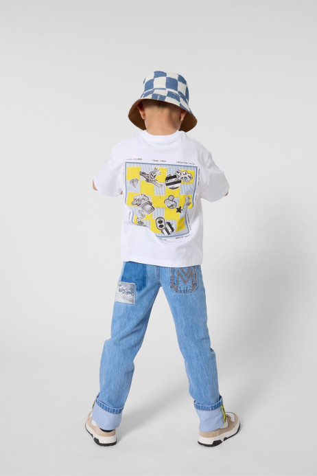 Тениска с принт на гърба Marc Jacobs 