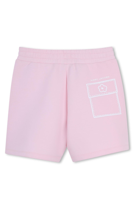 Къси памучни панталони в розая цвят Marc Jacobs 