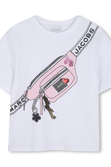 Тениска с апликация Marc Jacobs 