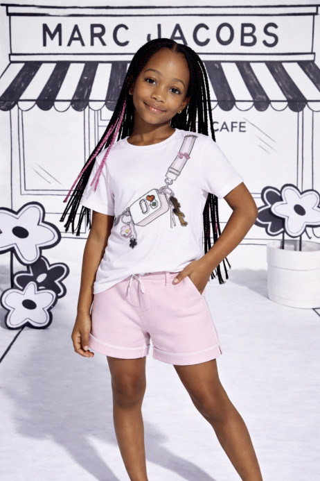 Тениска с апликация Marc Jacobs 