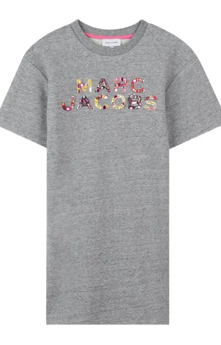 Рокля  с 3D с многоцветни камъни MJ