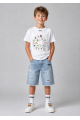 Дънки в светлосин цвят Moschino
