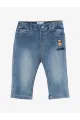 Дънки в син цвят Moschino Baby
