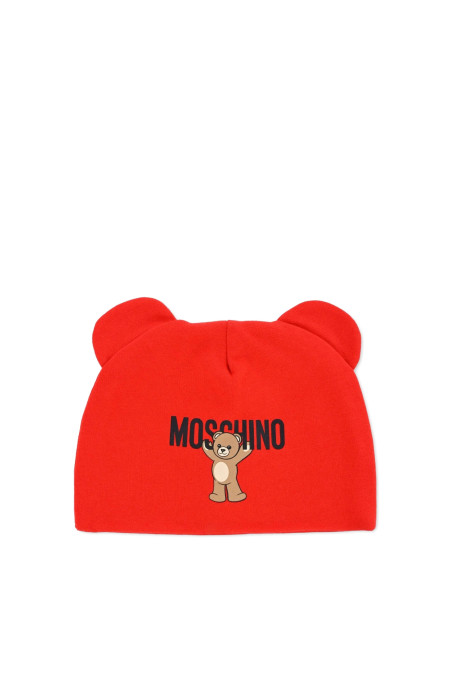 Шапка в червено Moschino 