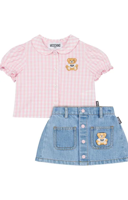 Комплект пола и риза колекция Moschino Baby 