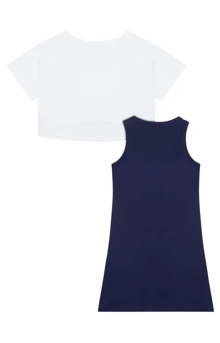 Рокля от две части 