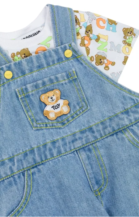 Гащеризон в дънково колекция Moschino