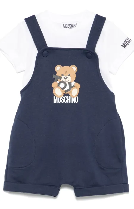 Гащеризон в син цвят колекция Moschino