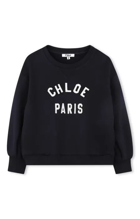 Суичър с бродерия колекция Chloe 