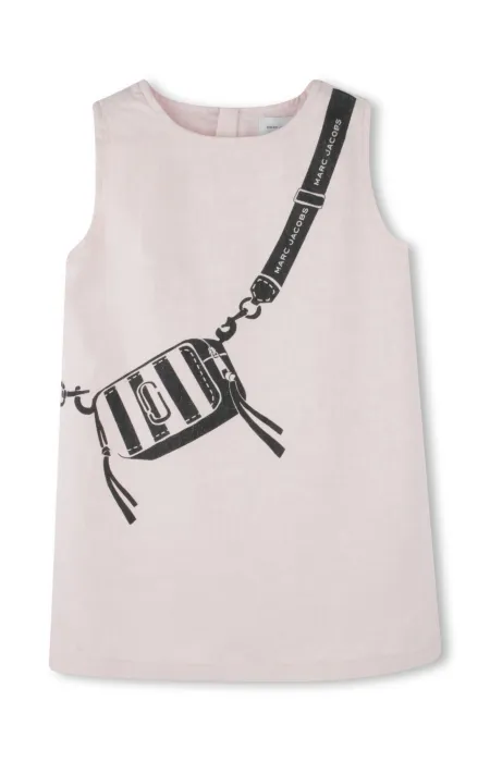 Рокля в пастелно розов цвят MJ