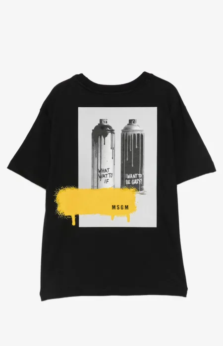 Тениска MSGM в черно