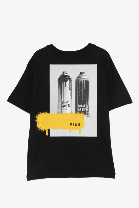 Тениска MSGM в черно