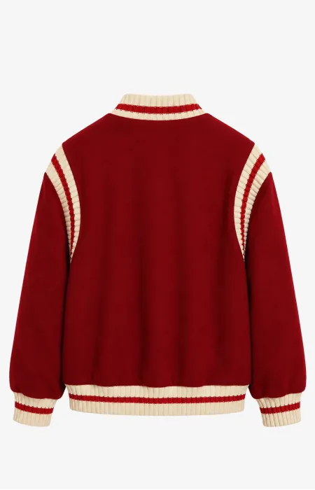 Бомбер MSGM в червено