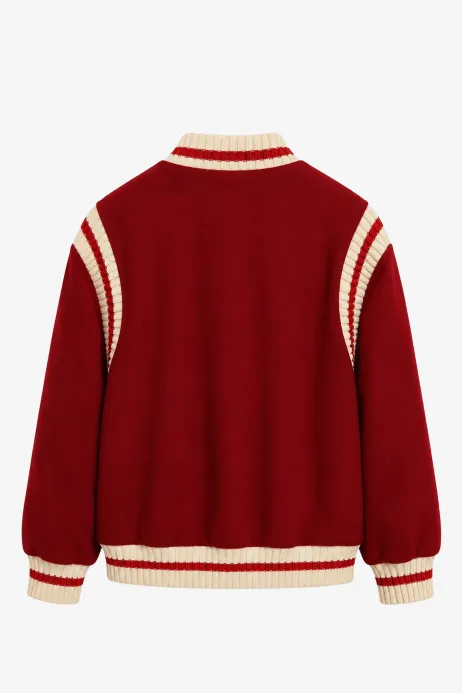 Бомбер MSGM в червено