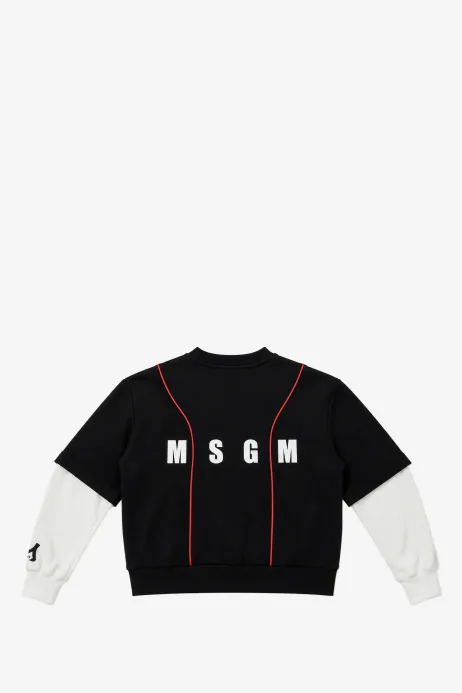 Блуза MSGM с двоен ръкав