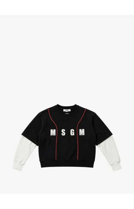 Блуза MSGM с двоен ръкав