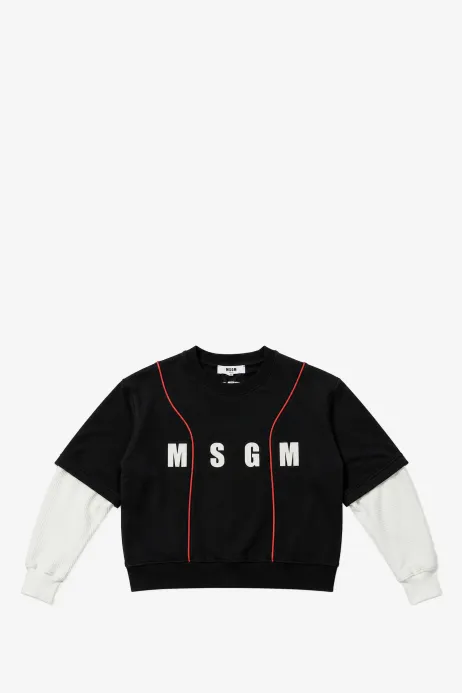 Блуза MSGM с двоен ръкав